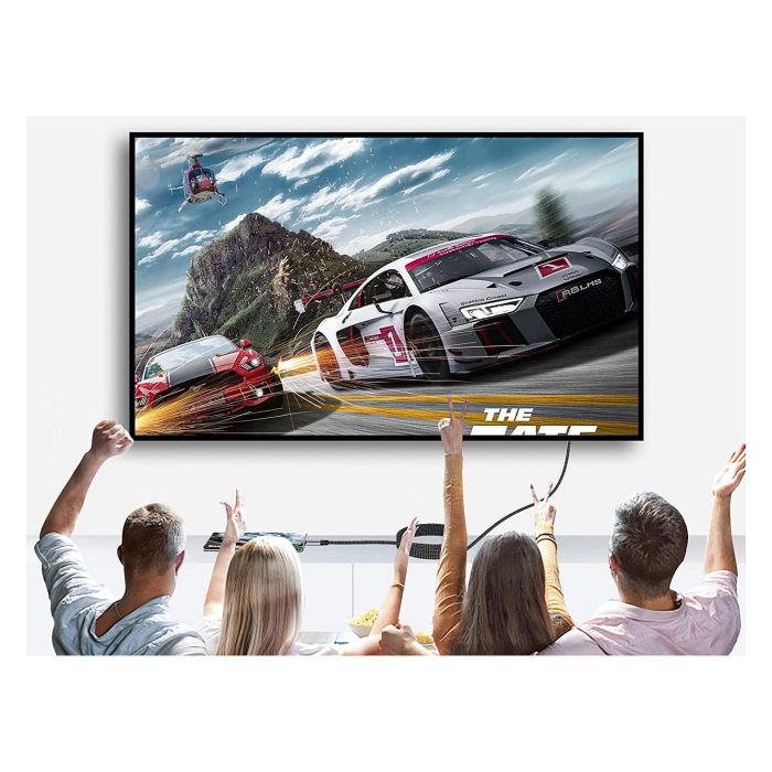 EQUIP Cable DisplayPort 2.1 Premium 119281, 1m, Macho a Macho, 16K/60Hz, 54Gbps, HDR, HDCP 2.3, Negro/Plata 5 EQUIP Cable DisplayPort 2.1 Premium 119281, 1m, Macho a Macho, 16K/60Hz, 54Gbps, HDR, HDCP 2.3, Negro/Plata 5