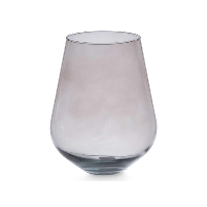 Jarron Cristal Forma Vaso 28Cm Gris Giftdecor 1 Jarron Cristal Forma Vaso 28Cm Gris Giftdecor 1