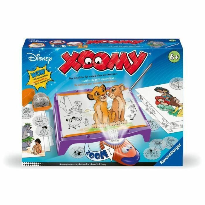 Ravensburger 23946 Xoomy Maxi Disney Timeshares – Mesa de dibujo para actividad creativa infantil (6 años) 0 Ravensburger 23946 Xoomy Maxi Disney Timeshares – Mesa de dibujo para actividad creativa infantil (6 años) 0