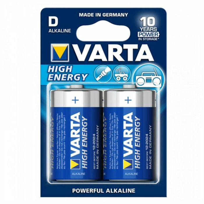 Pila Varta LR20 D 1,5 V 16500 mAh High Energy 1 Pila Varta LR20 D 1,5 V 16500 mAh High Energy 1