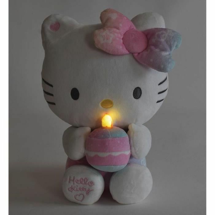 Jemini JEM3298060244046 Peluche Interactivo Hello Kitty de Cumpleaños, con Música, Vela y Risas Interactivas, 26 cm 2 Jemini JEM3298060244046 Peluche Interactivo Hello Kitty de Cumpleaños, con Música, Vela y Risas Interactivas, 26 cm 2