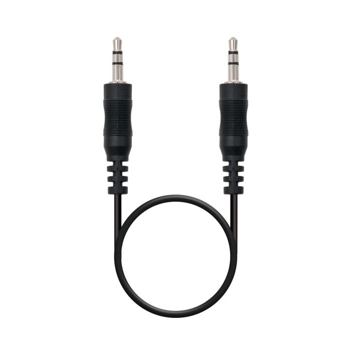 Nanocable 10.24.0101 Cable de Audio Estéreo Jack 3.5 Macho - Jack 3.5 Macho 1.5m Negro 1 Nanocable 10.24.0101 Cable de Audio Estéreo Jack 3.5 Macho - Jack 3.5 Macho 1.5m Negro 1