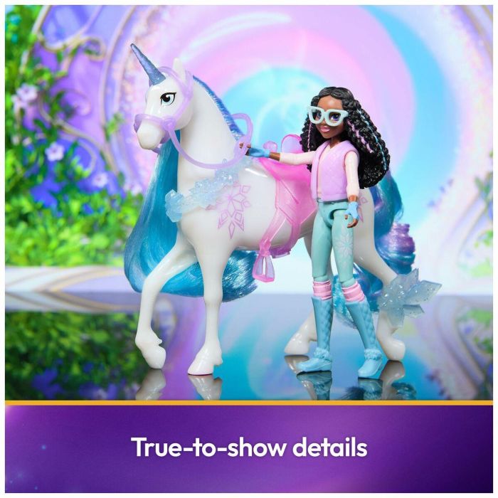 Spinmaster SPI6072675 Figuras de Layla + Glaciar - 5 accesorios incluidos - Unicorn School 14