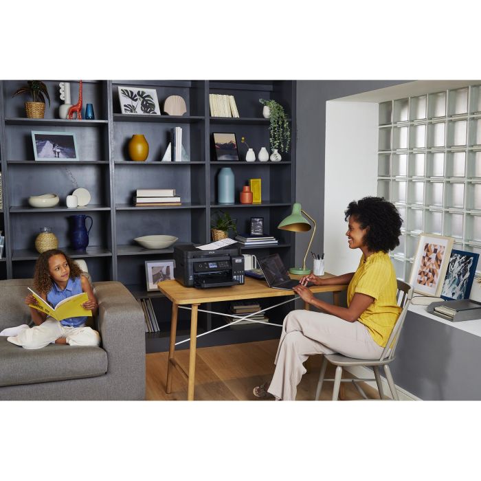 Epson ET-3850 Impresora Multifunción EcoTank 3 en 1, A4, Wi-Fi, ADF, Duplex, Inyección de Tinta, Color, 4800 x 1200 DPI 9