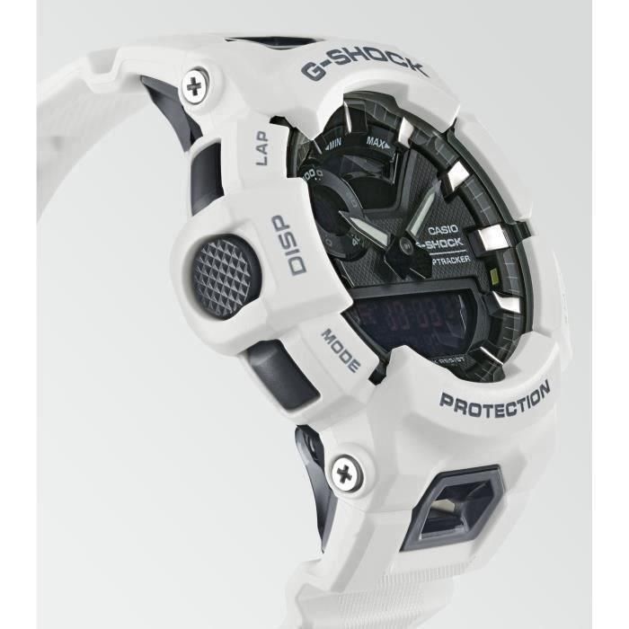 CASIO G-SHOCK Reloj de Hombre Blanco Bluetooth, Resistencia al Impacto, Contador de Pasos, Luz LED Súper Automática, Multifunción 1 CASIO G-SHOCK Reloj de Hombre Blanco Bluetooth, Resistencia al Impacto, Contador de Pasos, Luz LED Súper Automática, Multifunción 1