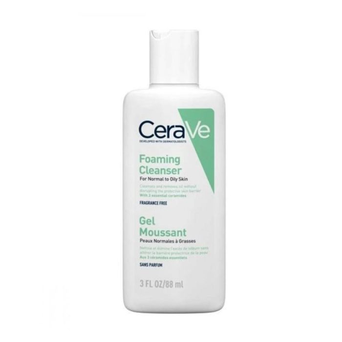 Cerave Foaming gel limpiador 88 ml Cerave Foaming gel limpiador 88 ml