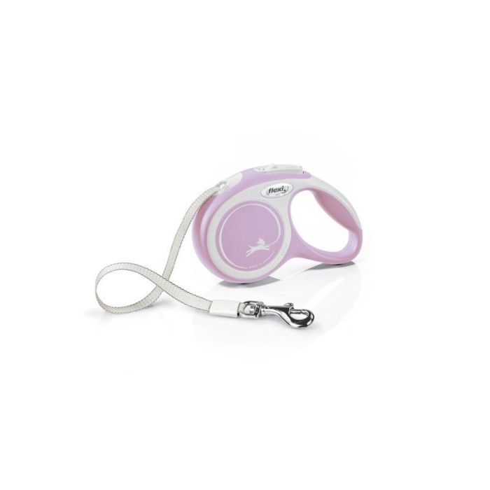 Correa para Perro Flexi New Comfort Rosa Talla XS (3 m)