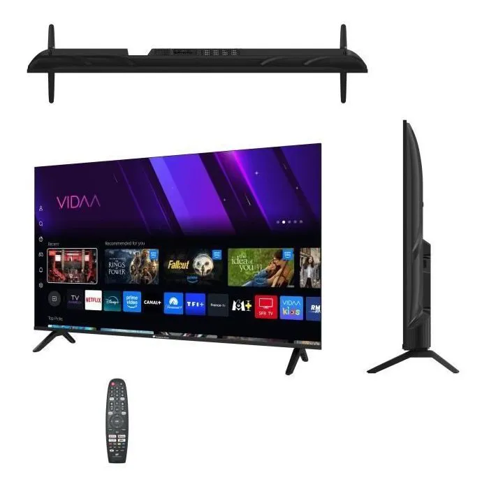 Continental Edison Televisor LED QLED 50" (127 cm) 3 HDMI 2 USB Negro CELED50SVQLD25B6 5 Continental Edison Televisor LED QLED 50" (127 cm) 3 HDMI 2 USB Negro CELED50SVQLD25B6 5