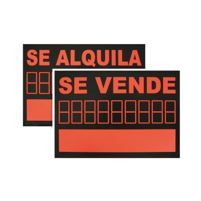 Ferriplas 350-500 Señal Adhesiva "Se Alquila" PVC