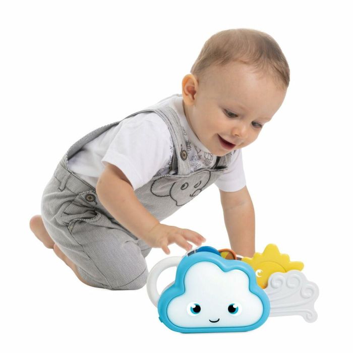 Chicco Nube parlante, juguete interactivo con colores, sonidos y melodías, incluye 3 pilas AAA, 17x6x13 cm 6