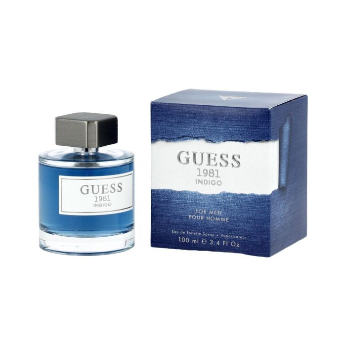Perfume Hombre Guess EDT 100 ml Guess 1981 Indigo For Men Perfume Hombre Guess EDT 100 ml Guess 1981 Indigo For Men