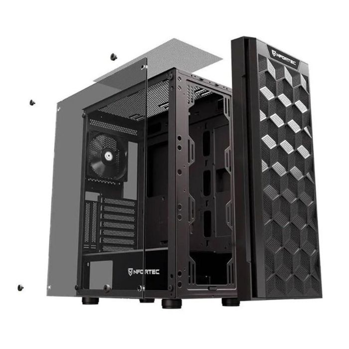 Caja Semitorre ATX Nfortec NF-CS-AZIR-B Negro 4 Caja Semitorre ATX Nfortec NF-CS-AZIR-B Negro 4