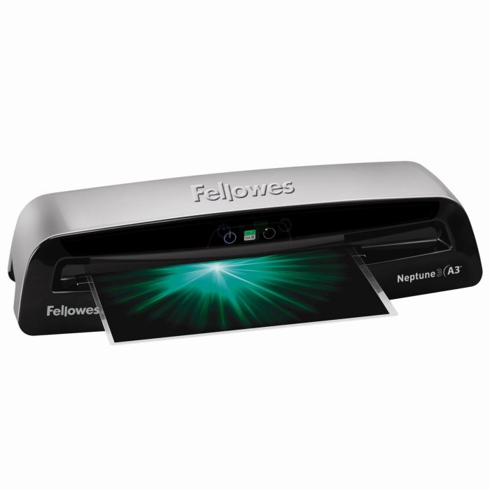 Fellowes Neptune 3 Laminadora A3, 4 rodillos, precalentamiento 1 min, laminación 600 mm/min, hasta 175 micras 3 Fellowes Neptune 3 Laminadora A3, 4 rodillos, precalentamiento 1 min, laminación 600 mm/min, hasta 175 micras 3