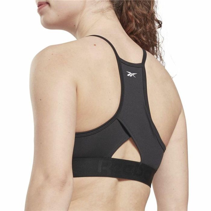 Sujetador Deportivo Reebok Strappy Negro 1