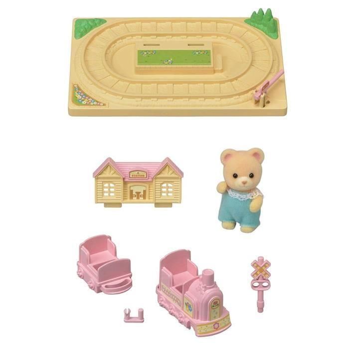 FAMILIAS SYLVANIANAS 5320 El tren Tchou-Tchou y el oso bebé 3 FAMILIAS SYLVANIANAS 5320 El tren Tchou-Tchou y el oso bebé 3