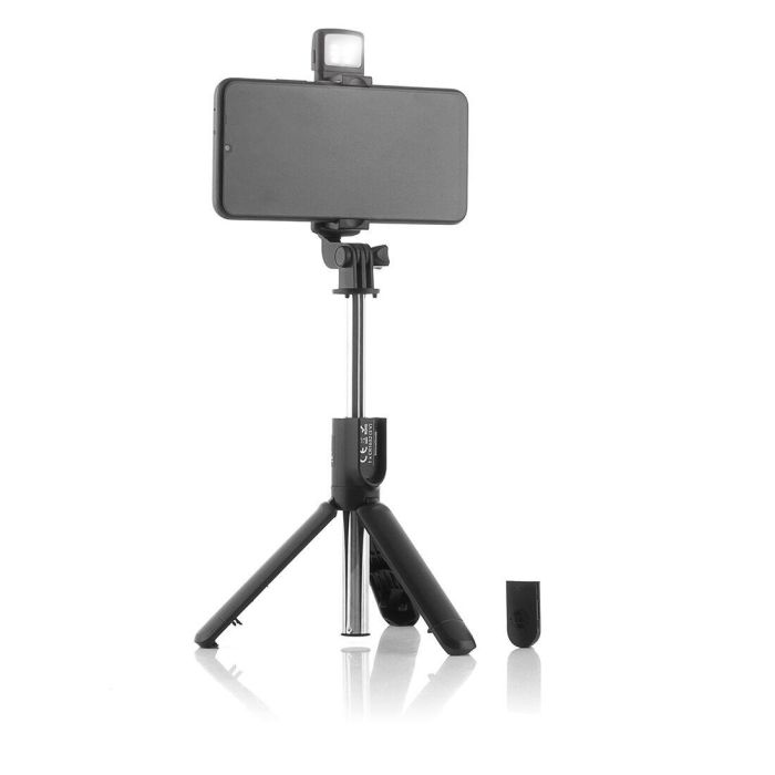 Trípode Extensible para Móvil con LED y Mando Tridiex InnovaGoods 5 Trípode Extensible para Móvil con LED y Mando Tridiex InnovaGoods 5