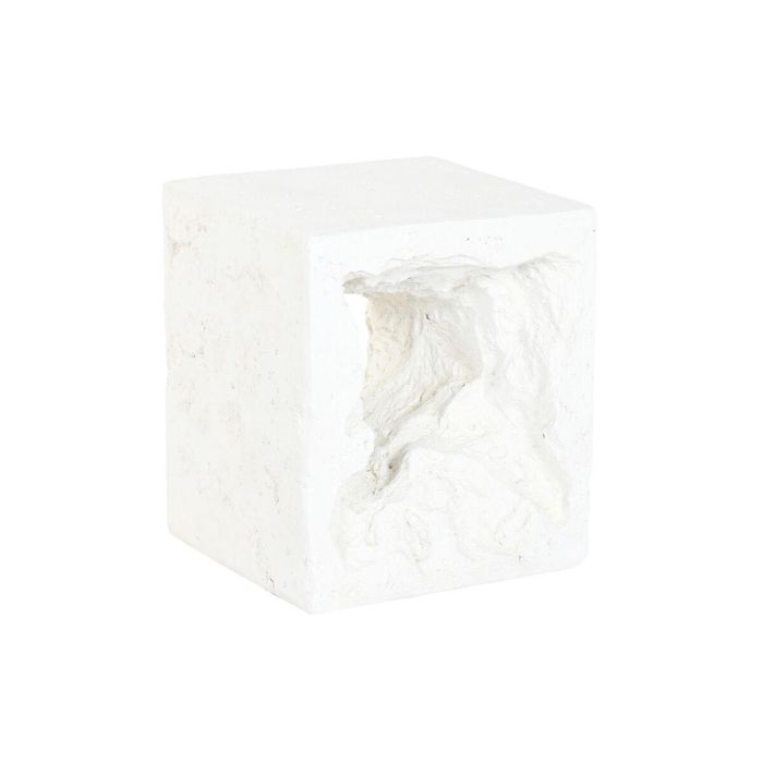 Mesita Auxiliar Moderno DKD Home Decor Blanco 40 x 46 x 40 cm Mesita Auxiliar Moderno DKD Home Decor Blanco 40 x 46 x 40 cm