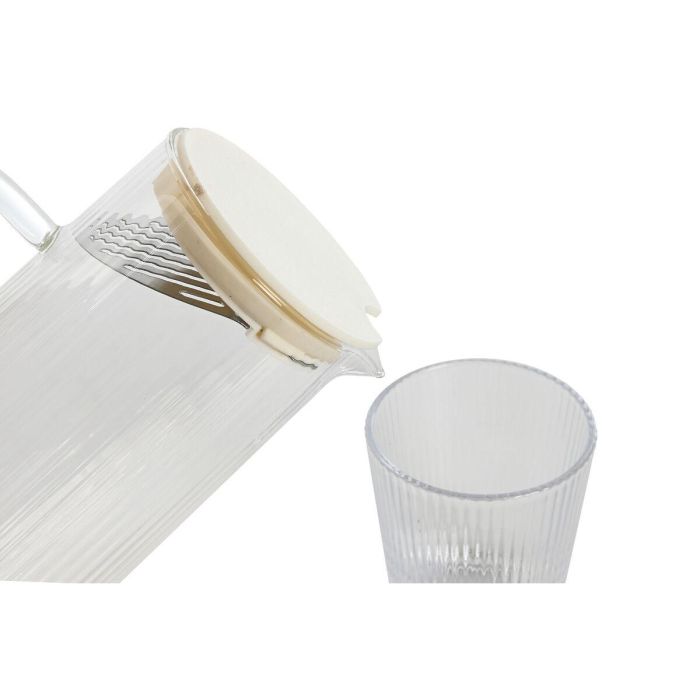 Vaso Basicos DKD Home Decor Transparente 8 x 9.5 x 8 cm Set de 5 1 Vaso Basicos DKD Home Decor Transparente 8 x 9.5 x 8 cm Set de 5 1