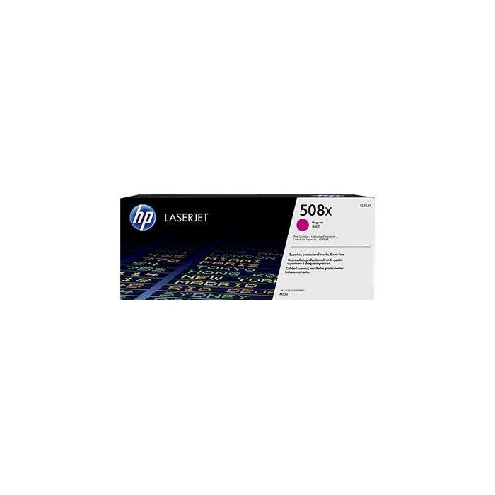 HP Laserjet M553 Toner 508X Magenta 9.500 paginas alta capacidad HP Laserjet M553 Toner 508X Magenta 9.500 paginas alta capacidad