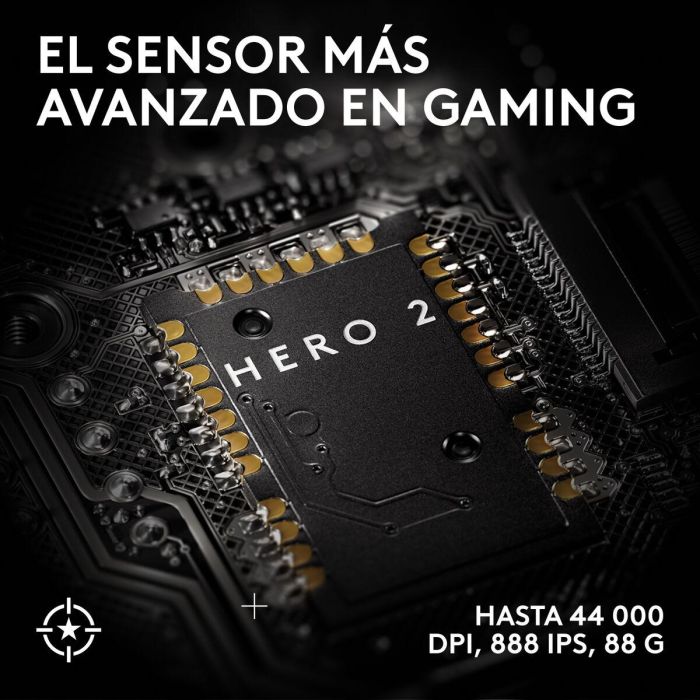 Ratón Logitech 910-007551 Rojo 44000 dpi