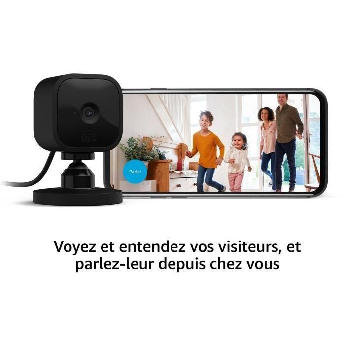 Cámara de vigilancia - BLINK HOME SECURITY - Mini 2-Cam - HD 1080p - Visión nocturna - Detección de movimiento 2 Cámara de vigilancia - BLINK HOME SECURITY - Mini 2-Cam - HD 1080p - Visión nocturna - Detección de movimiento 2