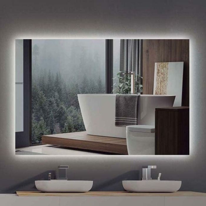 Espejo de baño con luz LED Ledimex 8080 SUECIA SUEC006-80 Espejo 1 Espejo de baño con luz LED Ledimex 8080 SUECIA SUEC006-80 Espejo 1