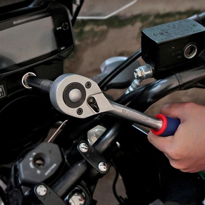 Workpro Juego de Herramientas Mecánicas 108 Piezas con Carracas, Vasos Torx y Puntas para Diversas Aplicaciones 5