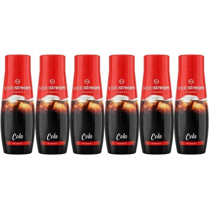 Set de 6 Concentrados COLA SODASTREAM - 440ml