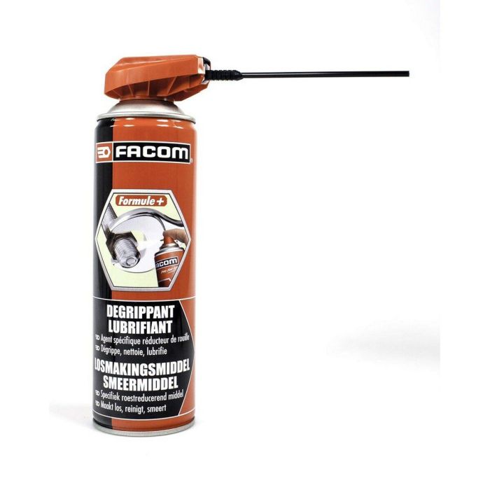 Facom Aceite Lubricante Penetrante Multifunciones 400 ml con Boquilla Multiposición, Aerosol 360°, Hidrofóbico y Antioxidante 3 Facom Aceite Lubricante Penetrante Multifunciones 400 ml con Boquilla Multiposición, Aerosol 360°, Hidrofóbico y Antioxidante 3