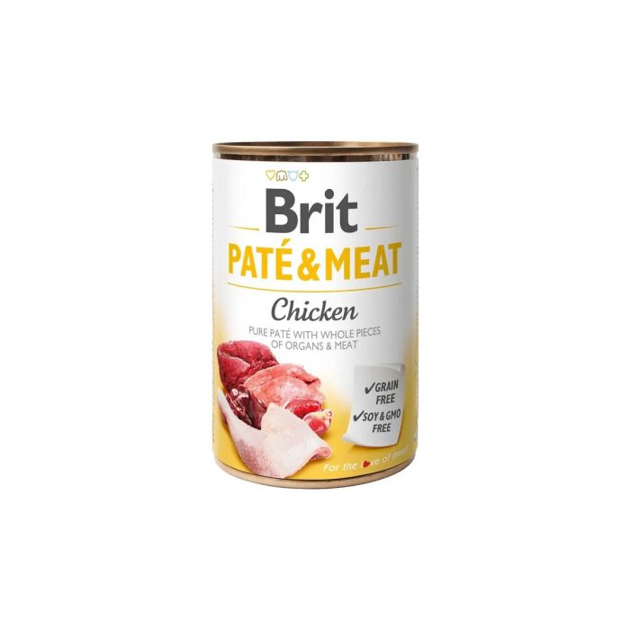 Brit Pate Meat Pollo 6x400 gr