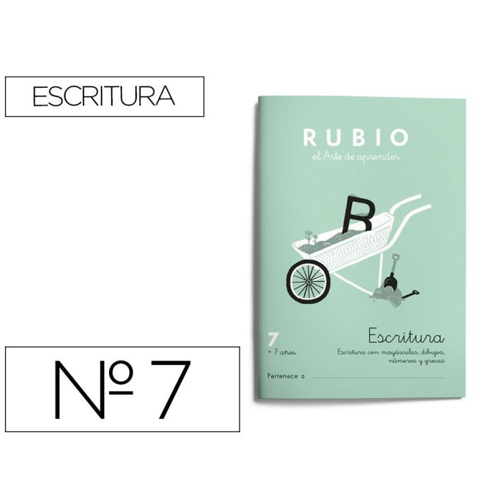 Cuaderno Rubio Caligrafia Nº 7 10 unidades