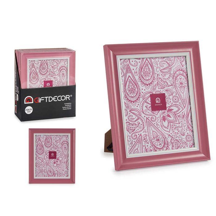 Portafotos 20X25 Rosa Giftdecor (24 Unidades) Portafotos 20X25 Rosa Giftdecor (24 Unidades)