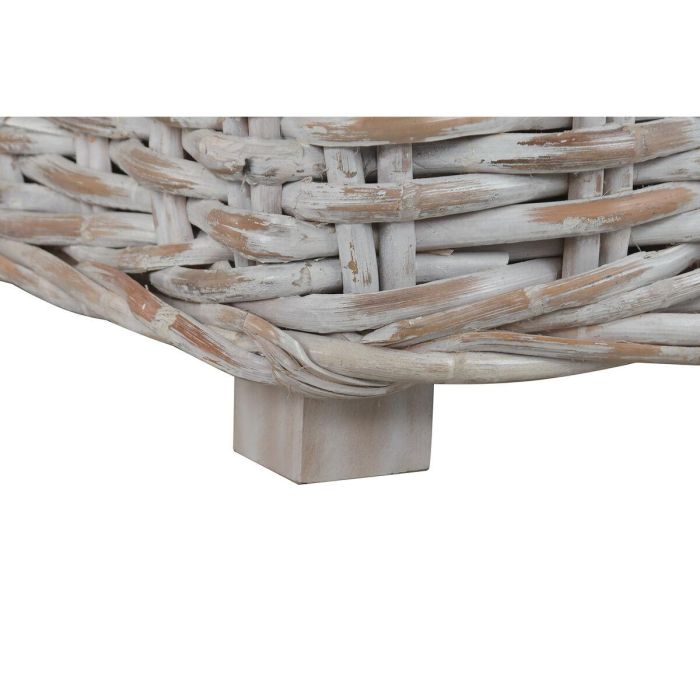 DKD Home Decor Indo 2c25 Sofá Balinés Bicolor Ratán 103 x 64 x 220 cm Set de 4 con Cojines 6 DKD Home Decor Indo 2c25 Sofá Balinés Bicolor Ratán 103 x 64 x 220 cm Set de 4 con Cojines 6