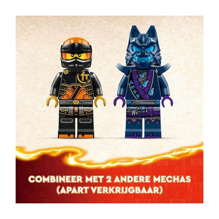 Juego de construccion meca elemental de la tierra de cole lego ninjago 6