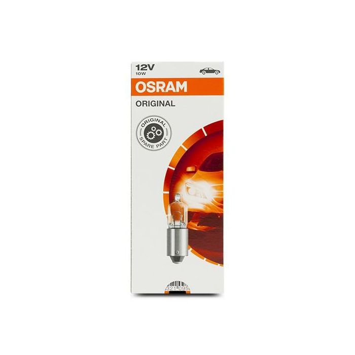 Bombilla para Automóvil Osram BA9S 12V 10W (10 pcs) 2 Bombilla para Automóvil Osram BA9S 12V 10W (10 pcs) 2