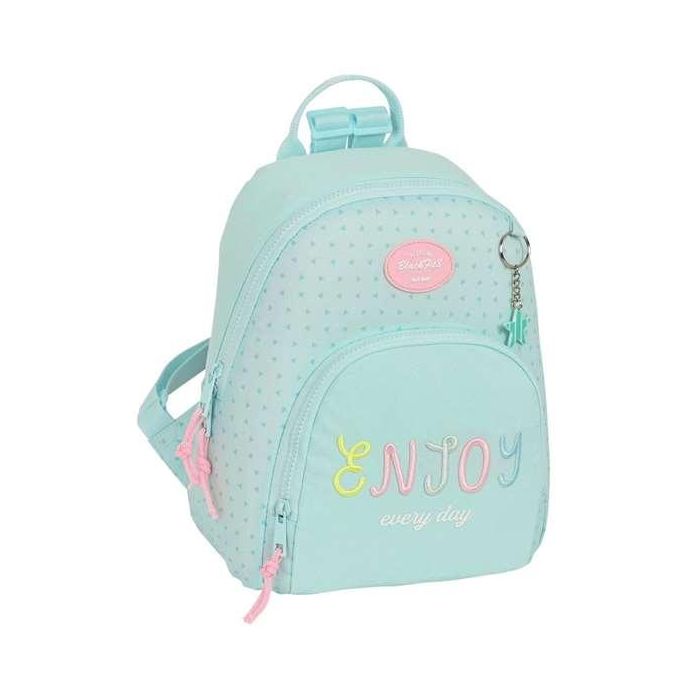 Mochila BlackFit8 Enjoy Mini Verde 25 x 30 x 13 cm 2 Mochila BlackFit8 Enjoy Mini Verde 25 x 30 x 13 cm 2