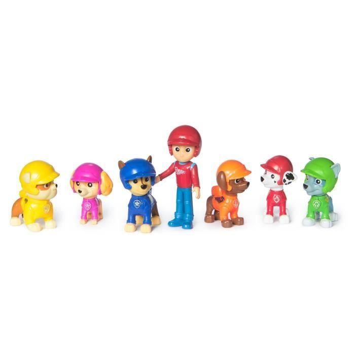 SPIN MASTER MULTIPACK DE 7 FIGURAS DE RUEDAS DE RESCATE DE PAW Patrol 1