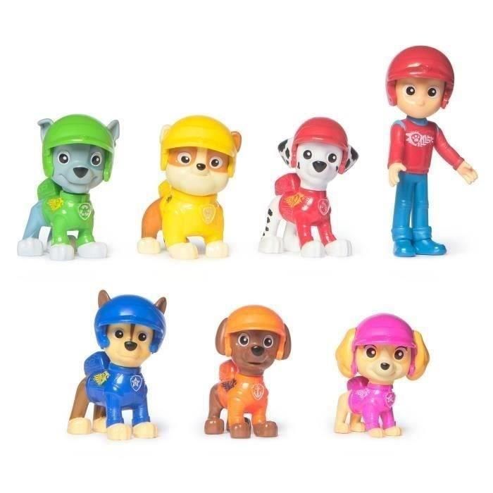 SPIN MASTER MULTIPACK DE 7 FIGURAS DE RUEDAS DE RESCATE DE PAW Patrol 2