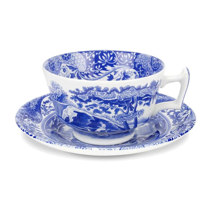 Taza Té Con Plato 200 Ml Spode (4 Unidades)