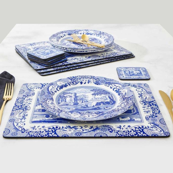 Set 4 Individuales Blue Italia Spode 5