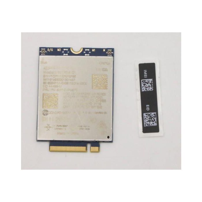 Lenovo EM120R-GL 4G LTE CAT12 WWAN M.2 PCIe Module 600 Mbps Downlink Integrado GNSS -40°C a +85°C Lenovo EM120R-GL 4G LTE CAT12 WWAN M.2 PCIe Module 600 Mbps Downlink Integrado GNSS -40°C a +85°C