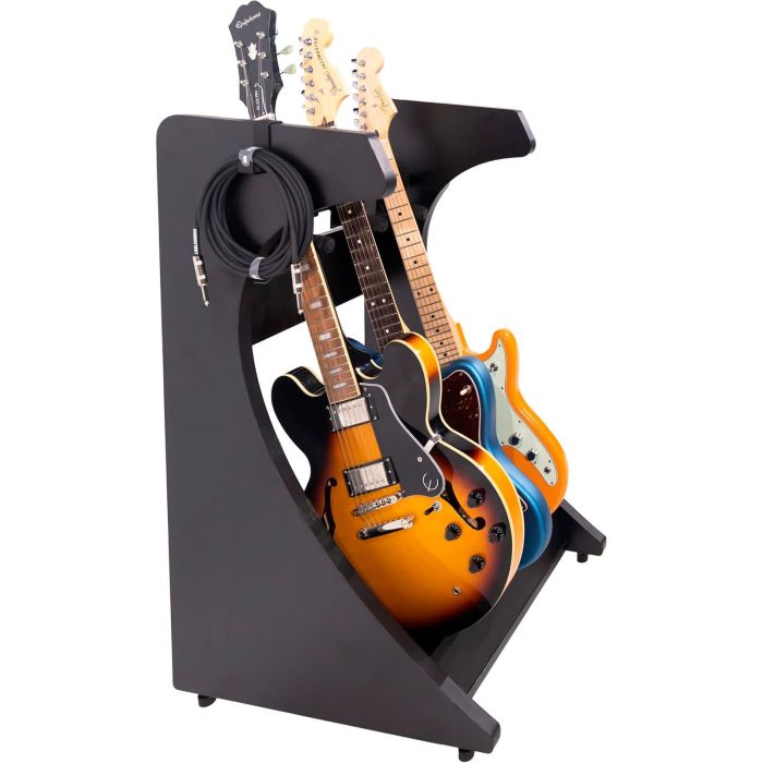 Soporte Rack Elite 3 Guitarras - Negro 1