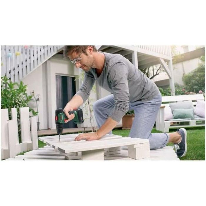 Bosch Taladro Atornillador UniversalDrill 18 V 2 Baterías 1.5Ah + 241 Accesorios + SystemBox 7 Bosch Taladro Atornillador UniversalDrill 18 V 2 Baterías 1.5Ah + 241 Accesorios + SystemBox 7