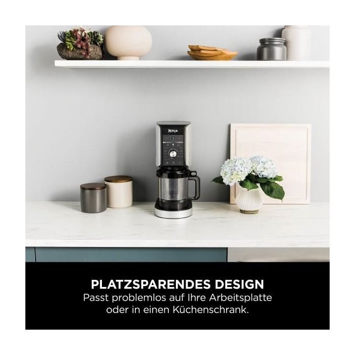 Ninja NC501EU Creami Deluxe Máquina de Helados y Batidos 2.1L con 3 Recipientes, Preparación de Sorbete, Negro/Plata 5 Ninja NC501EU Creami Deluxe Máquina de Helados y Batidos 2.1L con 3 Recipientes, Preparación de Sorbete, Negro/Plata 5