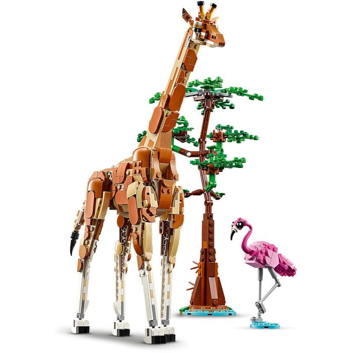 LEGO 31150 Creator 3en1 Safari Animales Salvajes, Juguete con Figuras: Jirafa, Gacelas y León 3 LEGO 31150 Creator 3en1 Safari Animales Salvajes, Juguete con Figuras: Jirafa, Gacelas y León 3