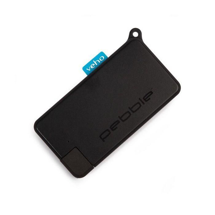 Veho Veho Pebble Pokket 1000mAh micro size keyring Power Bank - Black 2 Veho Veho Pebble Pokket 1000mAh micro size keyring Power Bank - Black 2