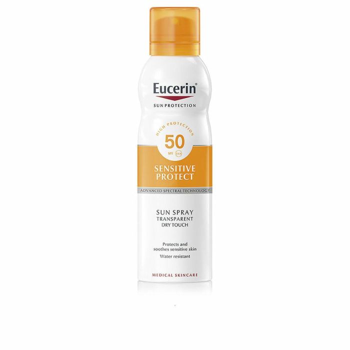 Protector Solar Corporal en Spray Sensitive Eucerin 200 ml 2 Protector Solar Corporal en Spray Sensitive Eucerin 200 ml 2