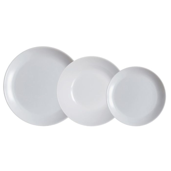 Luminarc Vajilla Opal Diwali Granit Vidrio Templado Extra Resistente 18 Piezas 6 Personas Gris Apto Lavavajillas Microondas 0 Luminarc Vajilla Opal Diwali Granit Vidrio Templado Extra Resistente 18 Piezas 6 Personas Gris Apto Lavavajillas Microondas 0