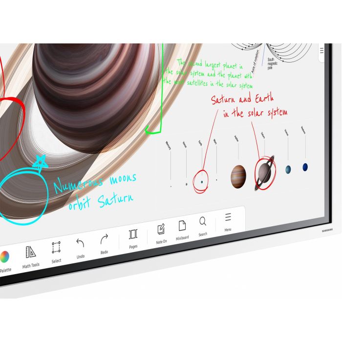 Samsung WM65B Flip Pro 65'' 4K UHD MultiTouch LCD con HDMI/DisplayPort/USB-C, Altavoces, Color Blanco/Gris 23 Samsung WM65B Flip Pro 65'' 4K UHD MultiTouch LCD con HDMI/DisplayPort/USB-C, Altavoces, Color Blanco/Gris 23