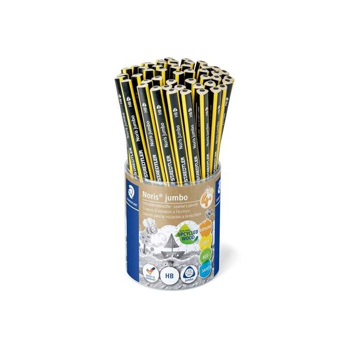 Staedtler Lápiz Noris 119 cLub Jumbo Triangular Hb Bote Expositor 48 Ud Staedtler Lápiz Noris 119 cLub Jumbo Triangular Hb Bote Expositor 48 Ud